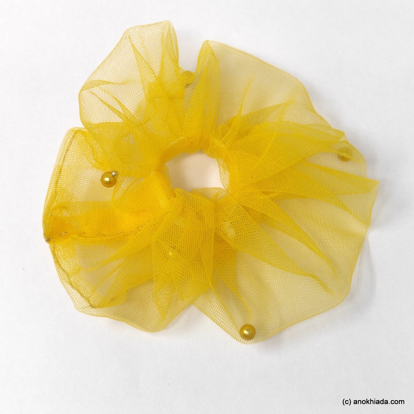 Canary Net Scrunchie (15-230 Scrunchie)