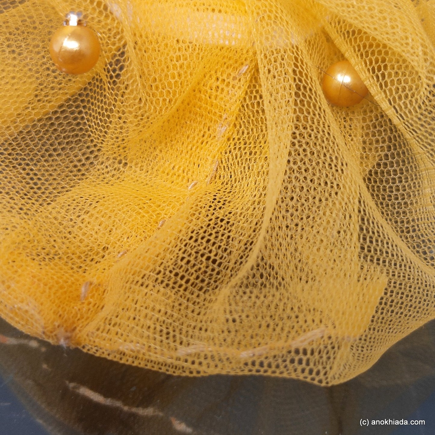 Canary Net Scrunchie (15-230 Scrunchie)