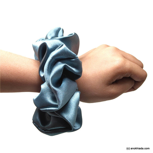 Slate Grey Scrunchie (23-04 Scrunchie)