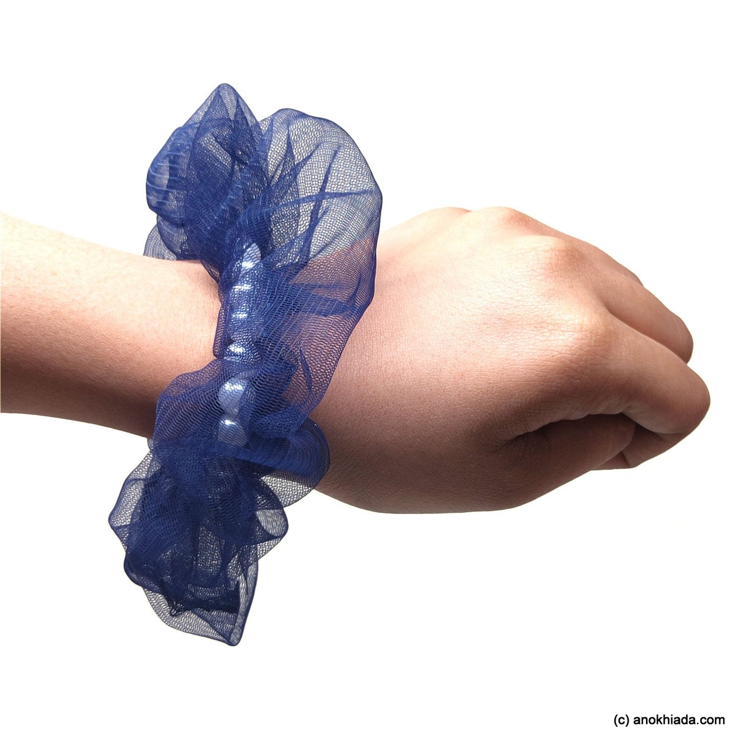 Blue Berry Net Scrunchie (15-240 Scrunchie)