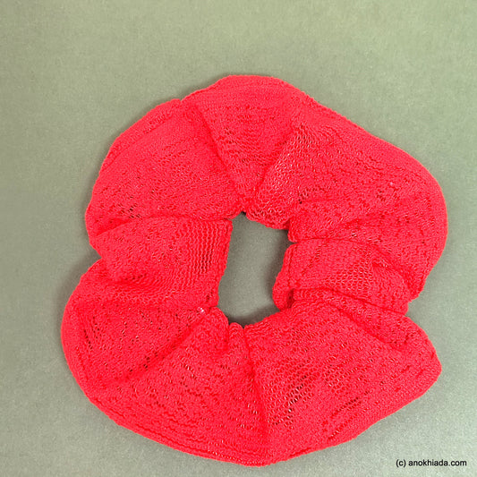 Anokhi Ada Handmade Net Fabric Scrunchie for Girls and Women (15-35 Scrunchie)