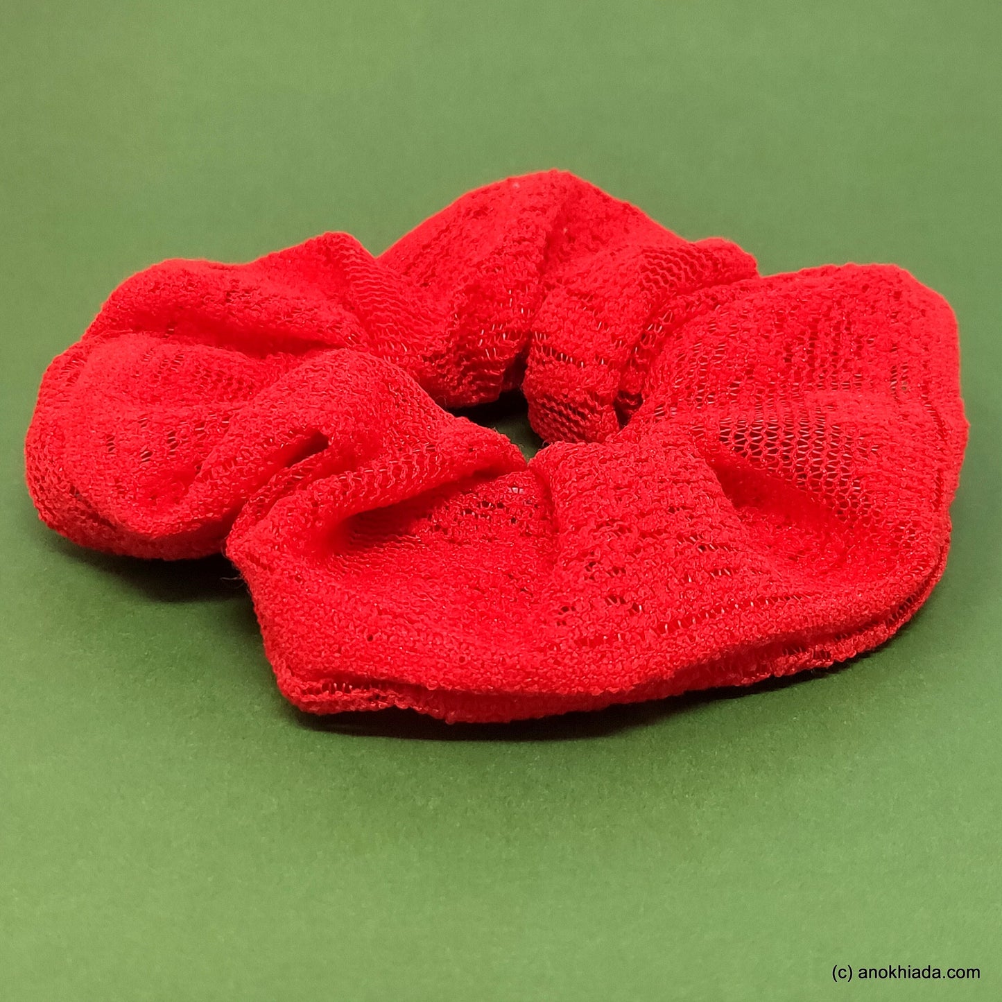 Anokhi Ada Handmade Net Fabric Scrunchie for Girls and Women (15-35 Scrunchie)