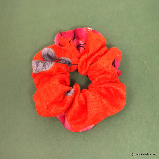 Anokhi Ada Handmade Fabric Scrunchie for Girls and Women (15-41 Scrunchie)