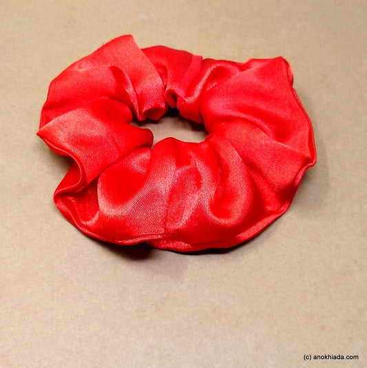 Anokhi Ada Handmade Satin Scrunchie for Girls and Women (15-45 Scrunchie)