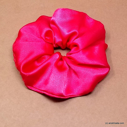 Anokhi Ada Handmade Satin Scrunchie for Girls and Women (15-47 Scrunchie)