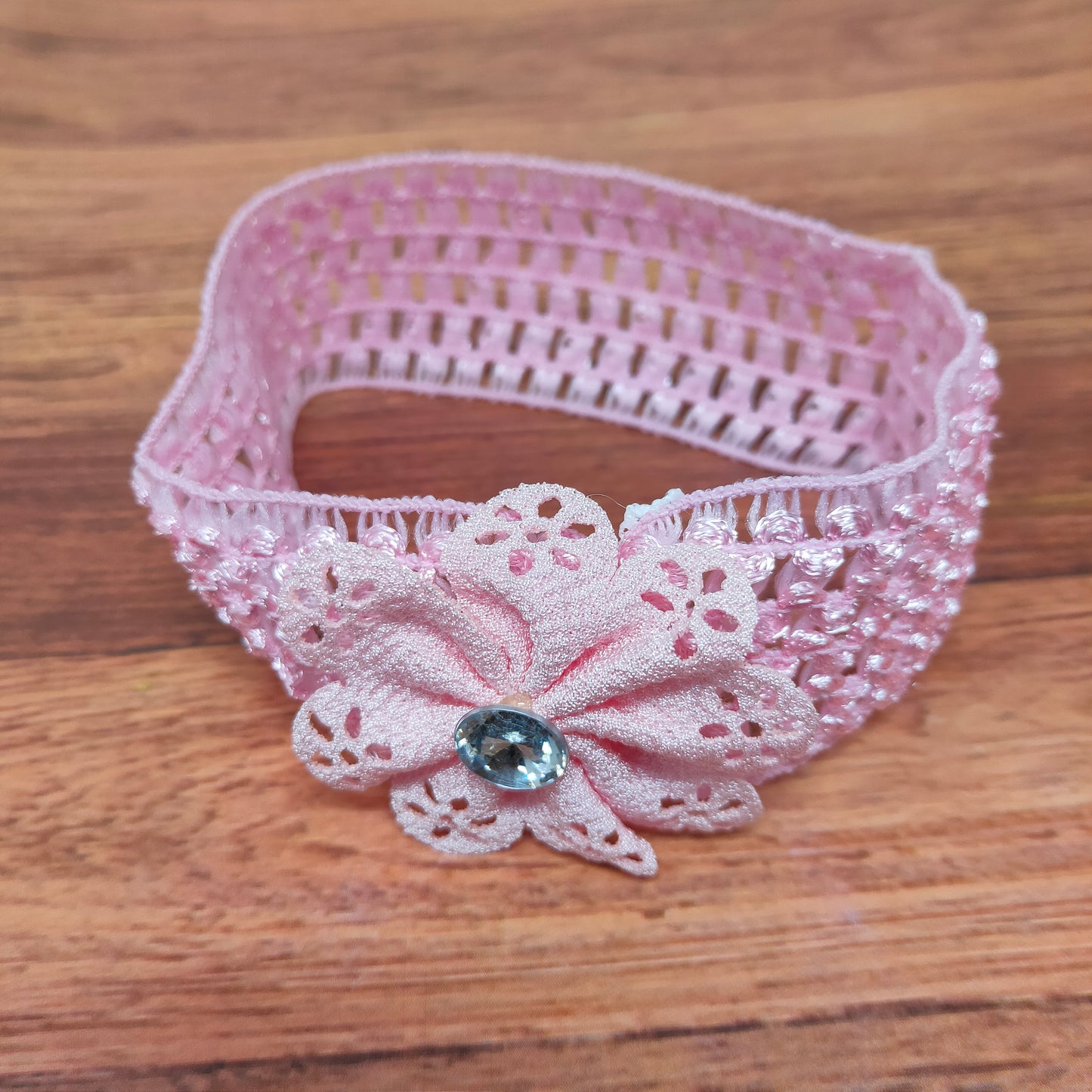 Floral Soft Stretchy Headbands for Baby Girls and Newborn (17-17 Baby Headband)