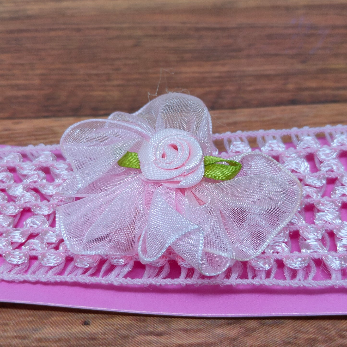 Floral Soft Stretchy Headbands for Baby Girls and Newborn (17-24 Baby Headband)