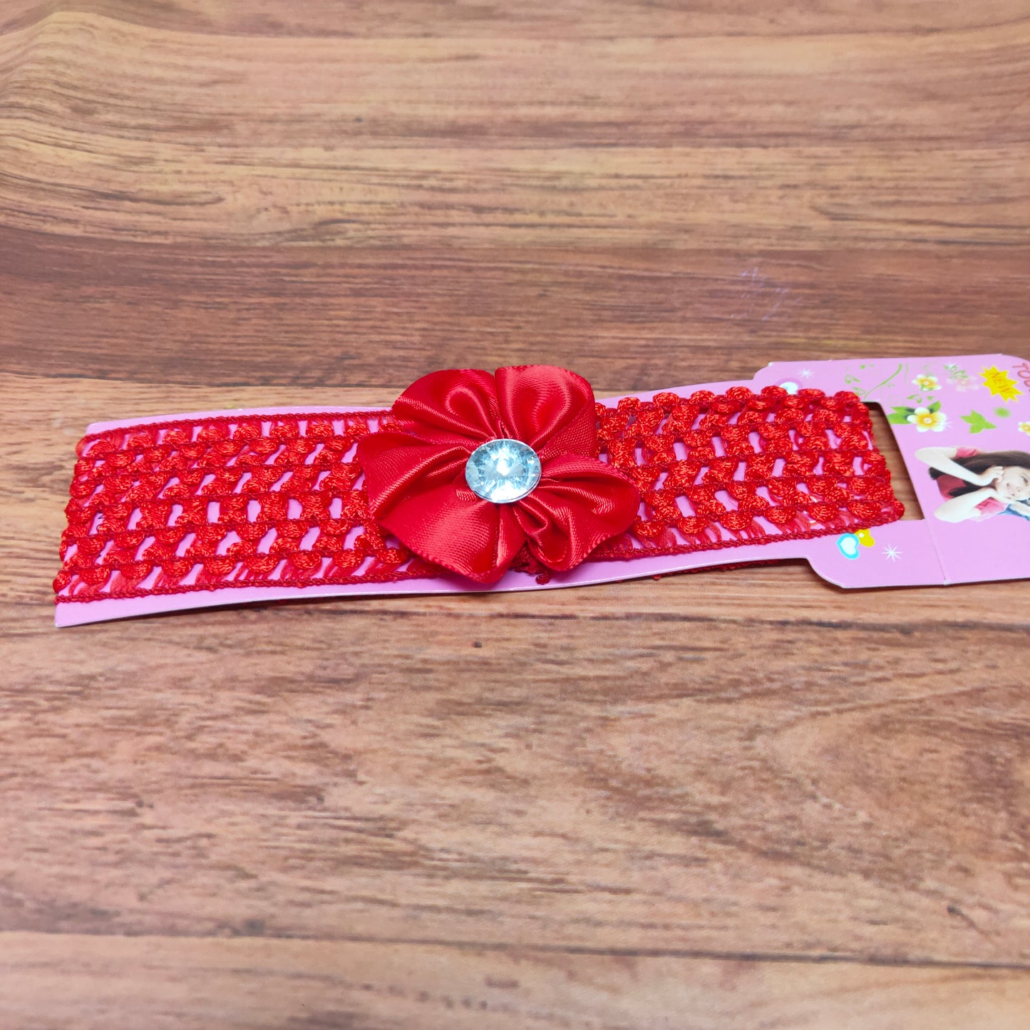 Floral Soft Stretchy Headbands for Baby Girls and Newborn (17-30 Baby Headband)