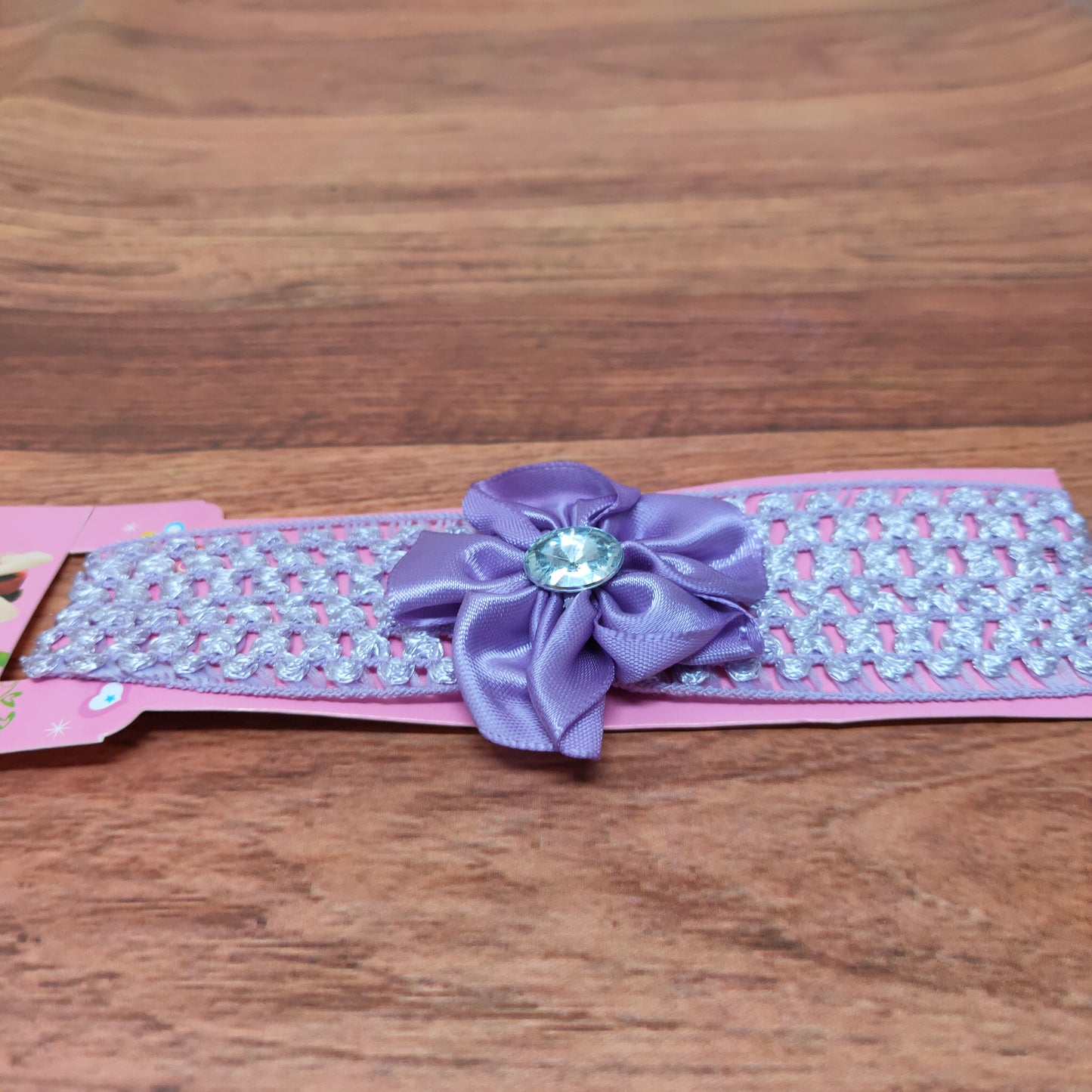 Floral Soft Stretchy Headbands for Baby Girls and Newborn (17-32 Baby Headband)