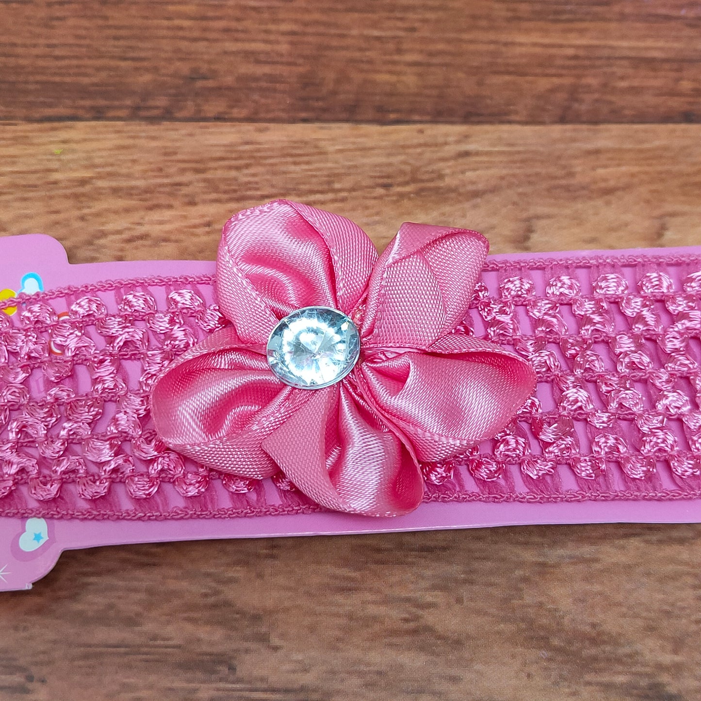 Floral Soft Stretchy Headbands for Baby Girls and Newborn (17-33 Baby Headband)
