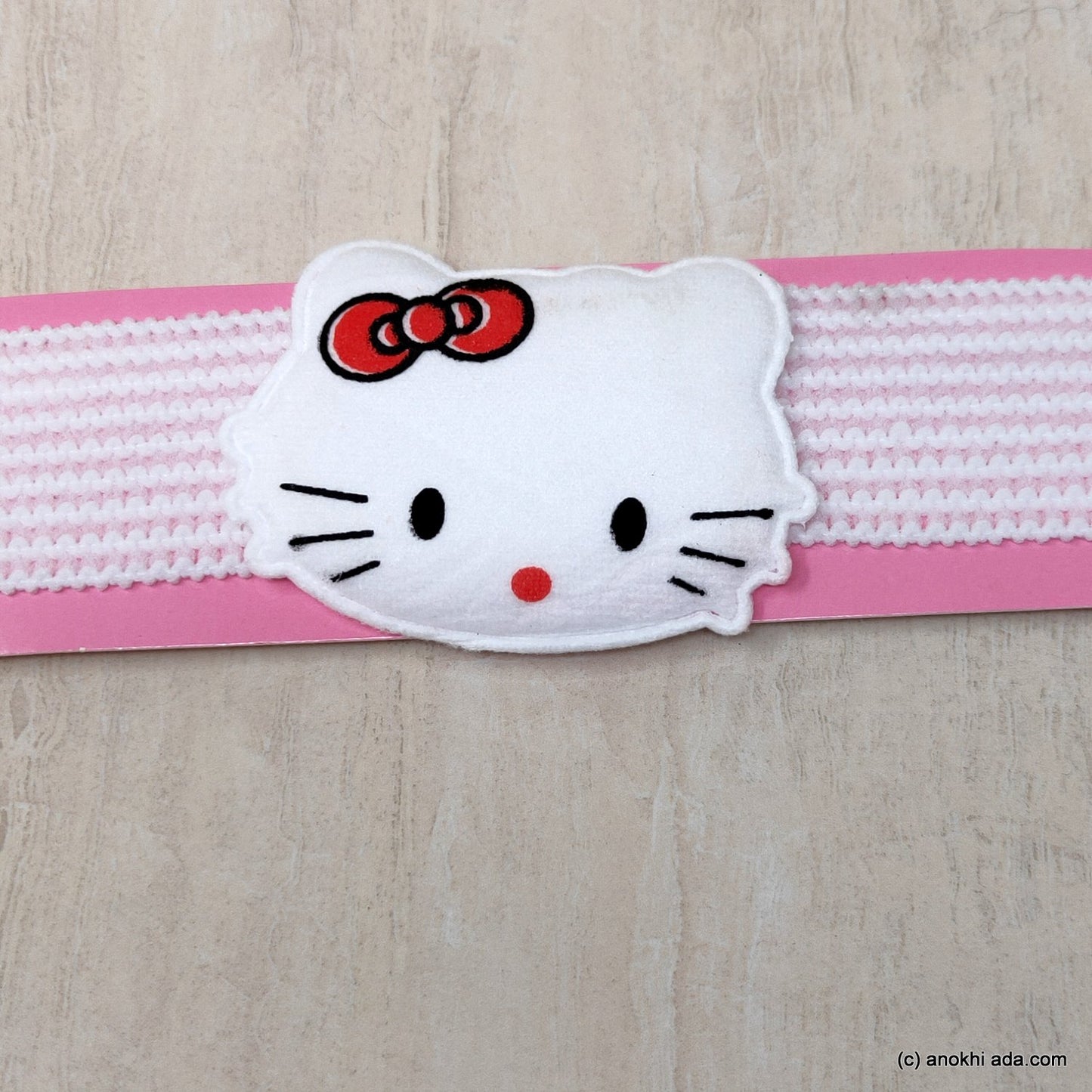 Kitty White Soft Stretchy Headbands for Baby Girls and Girls (17-44)
