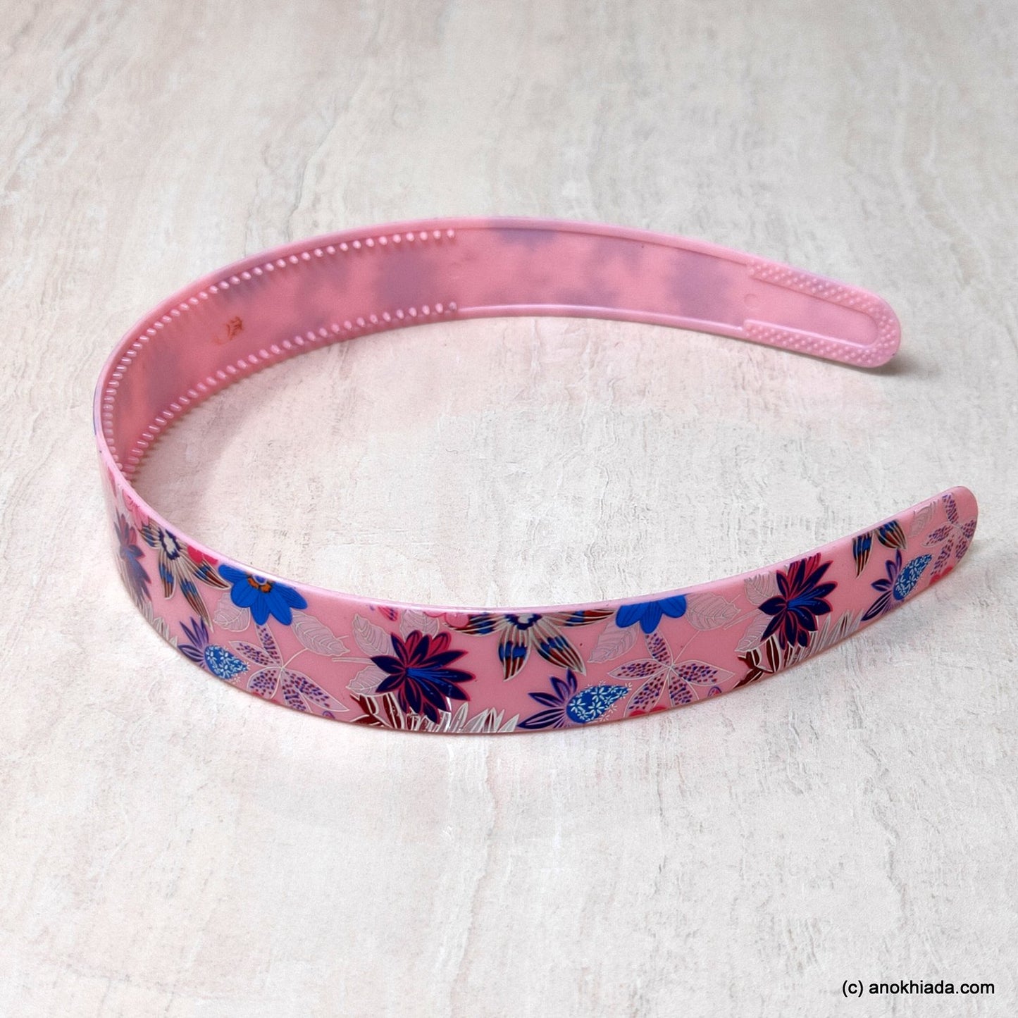 Anokhi Ada Plastic Floral Print Headbands/Hairbands for Kids and Girls (19-10b)