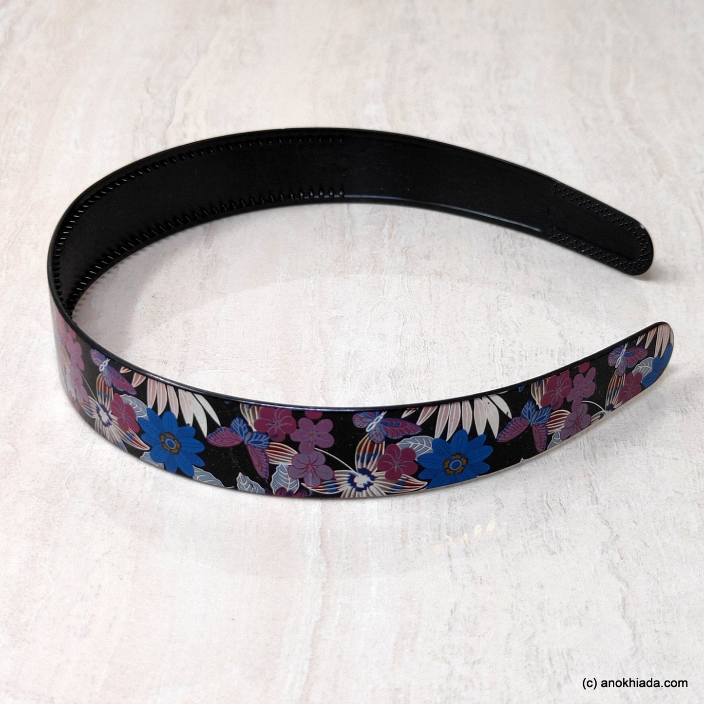 Anokhi Ada Plastic Floral Print Headbands/Hairbands for Kids and Girls (19-10d)