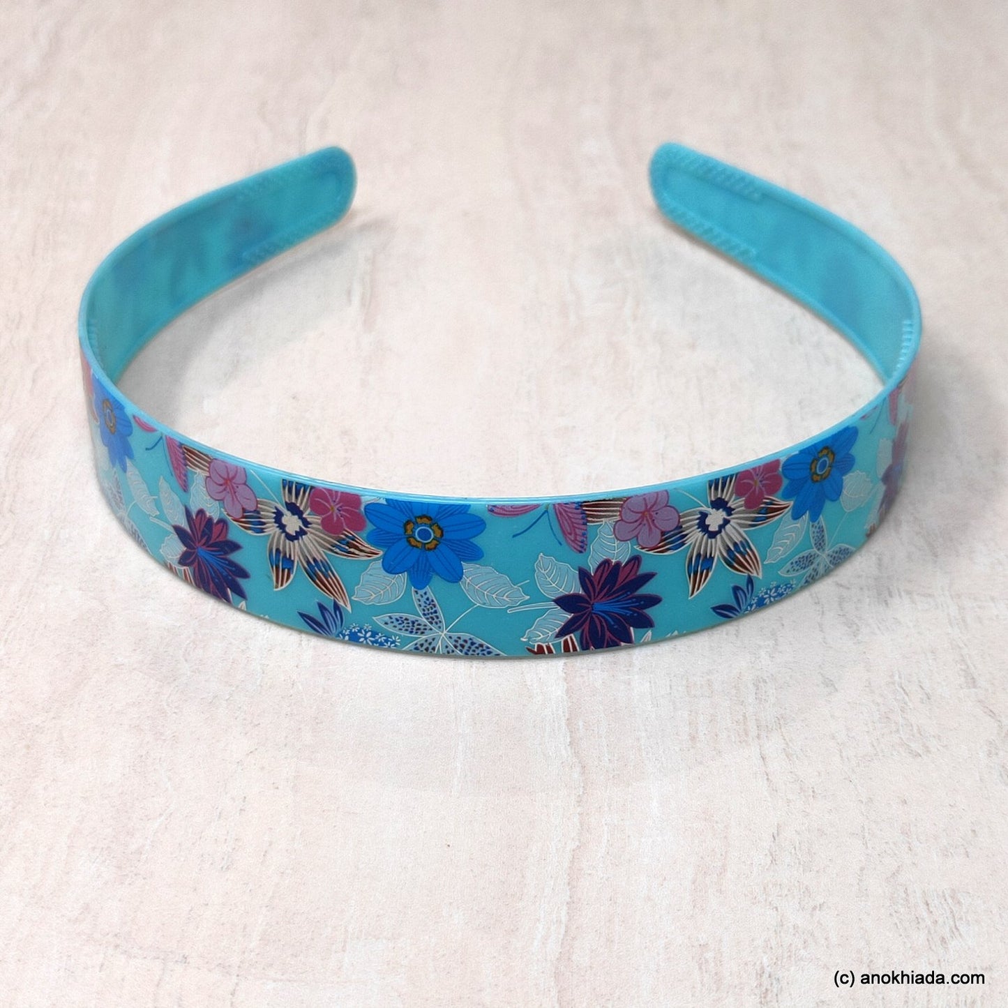 Anokhi Ada Plastic Floral Print Headbands/Hairbands for Kids and Girls (19-10e)