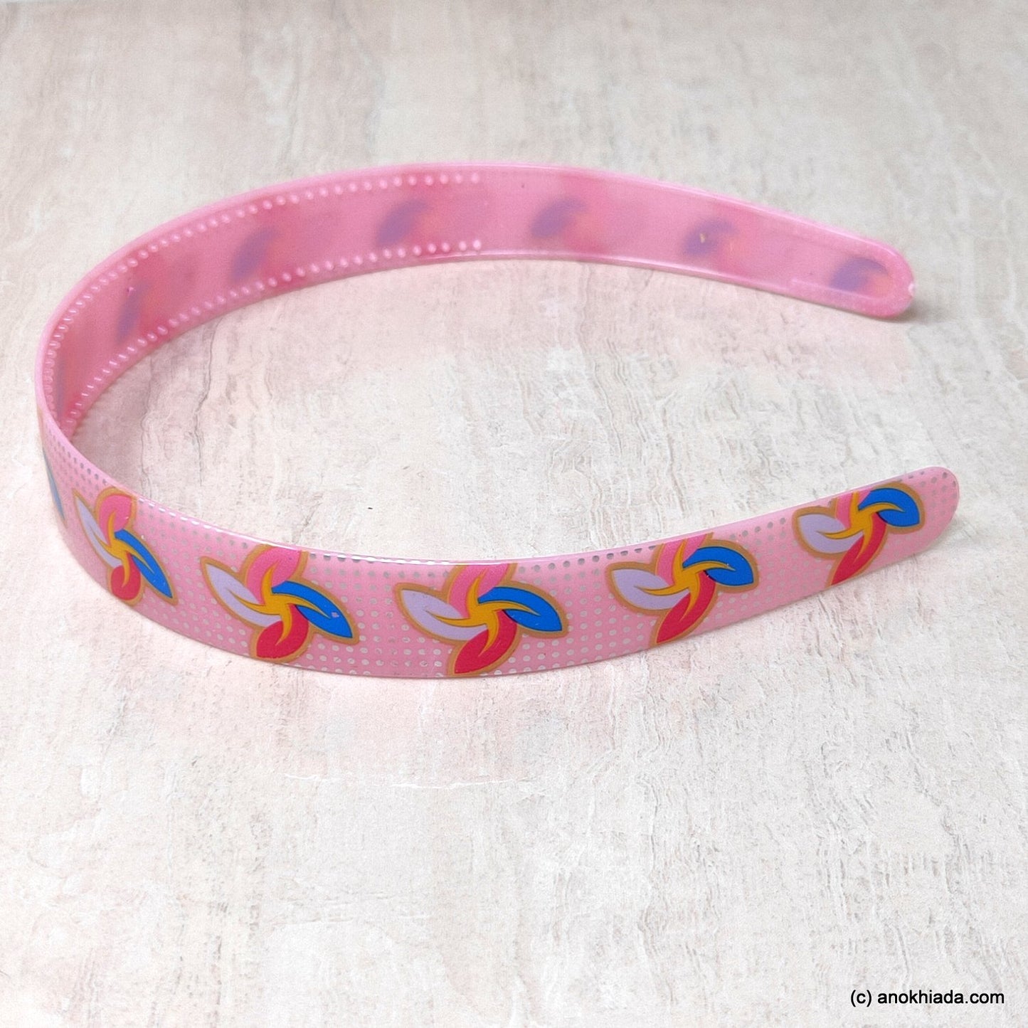 Anokhi Ada Plastic Floral Print Headbands/Hairbands for Kids and Girls (19-2d)
