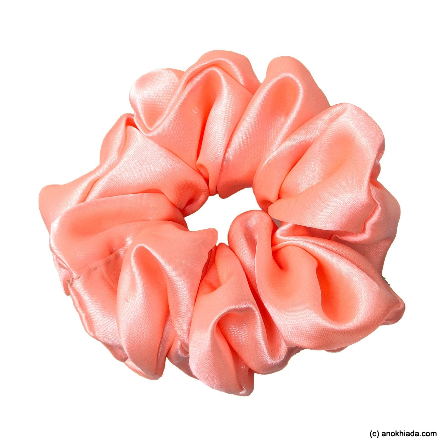 Peachy Keen Scrunchie (23-07 Scrunchie) – Anokhiada.com