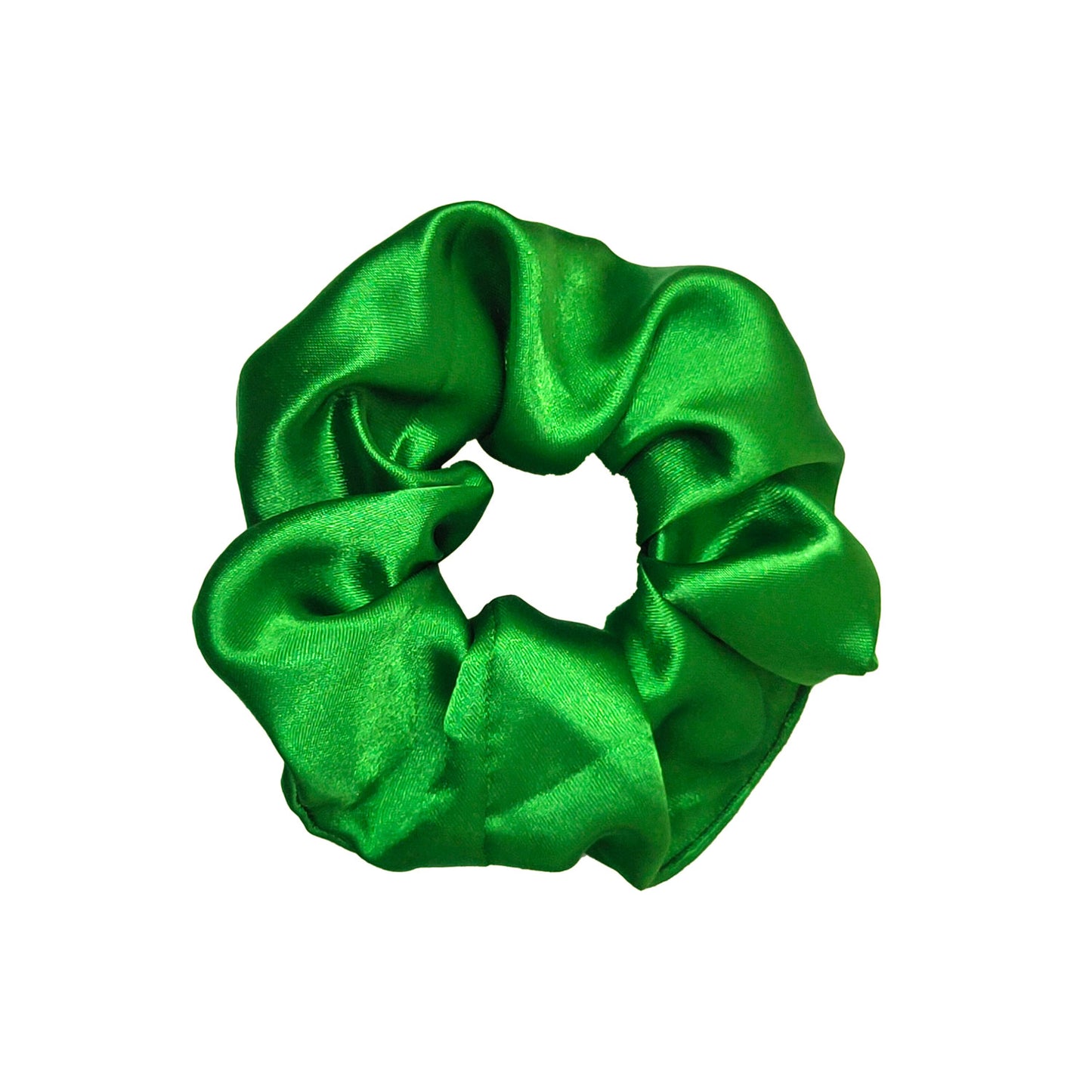 Small Shamrock Green Scrunchie (23-09a Scrunchie)