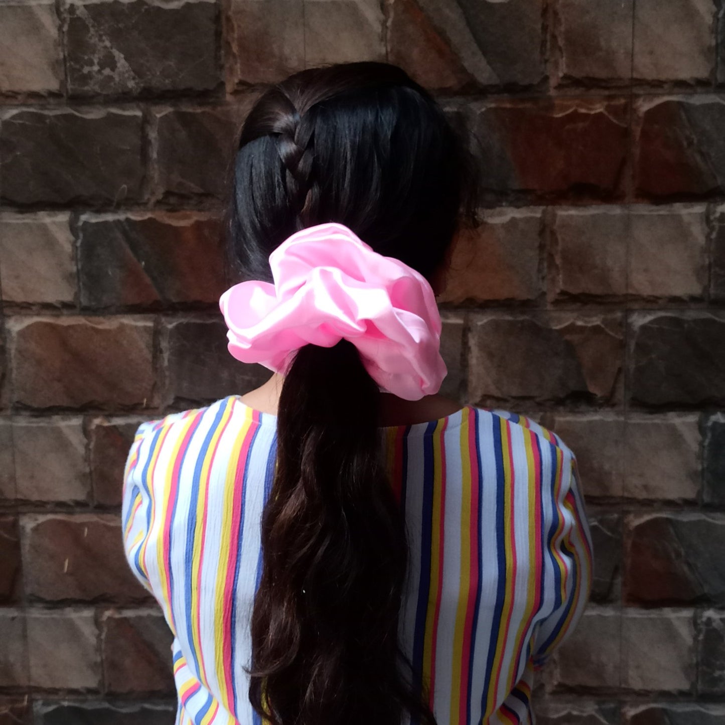 XXL Baby Pink Scrunchie (23-11 b Scrunchie)