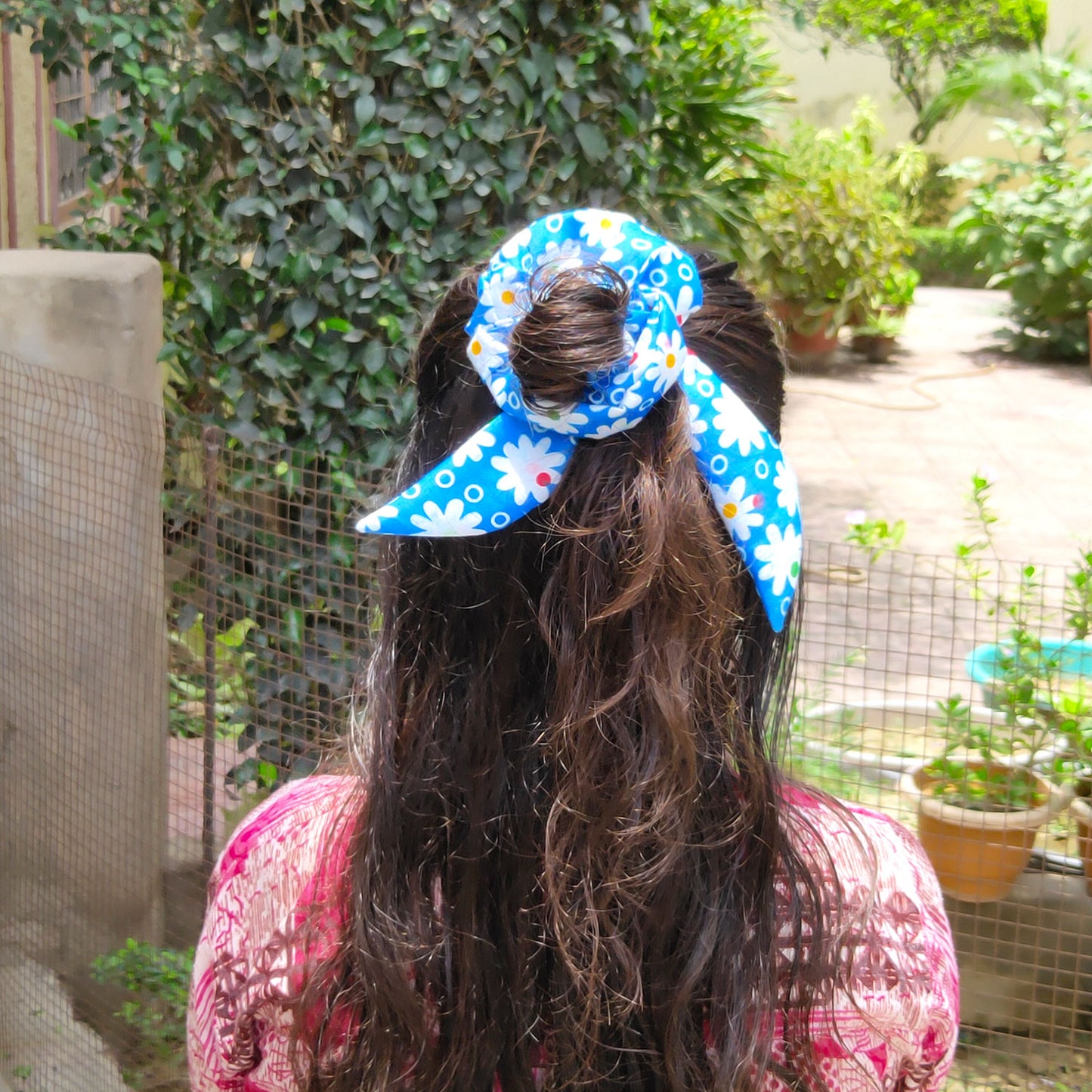 Dodger Bunny Ear Scrunchie (26-01)