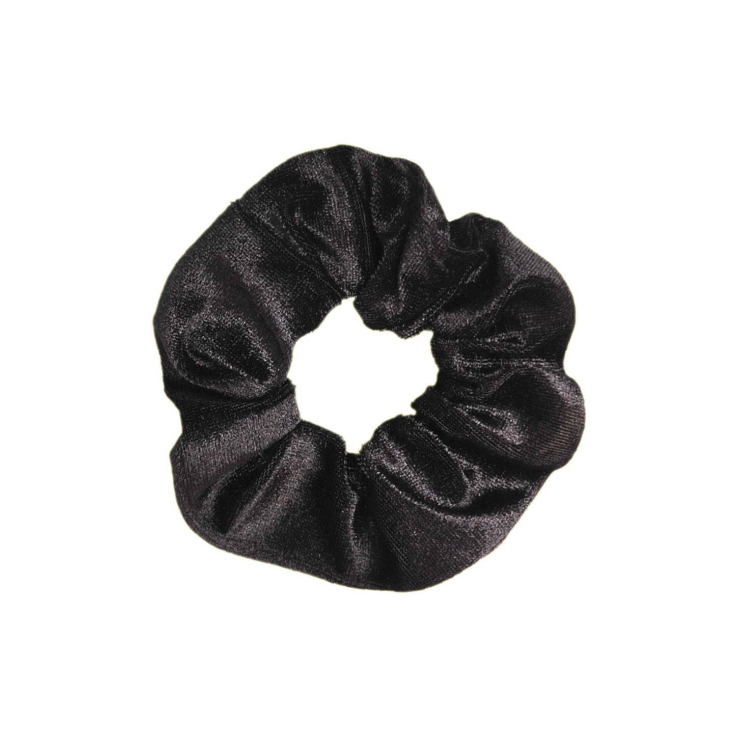 Anokhi Ada Black Velvet Scrunchie for Girls and Women (27-01 Scrunchie)