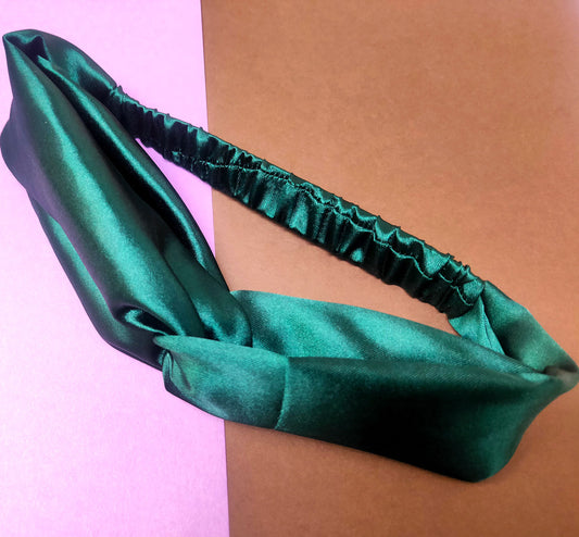 Pine Satin Headband (28-12)