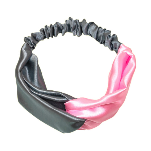 Pinkrey Dual Tone Satin Headband (29-03)