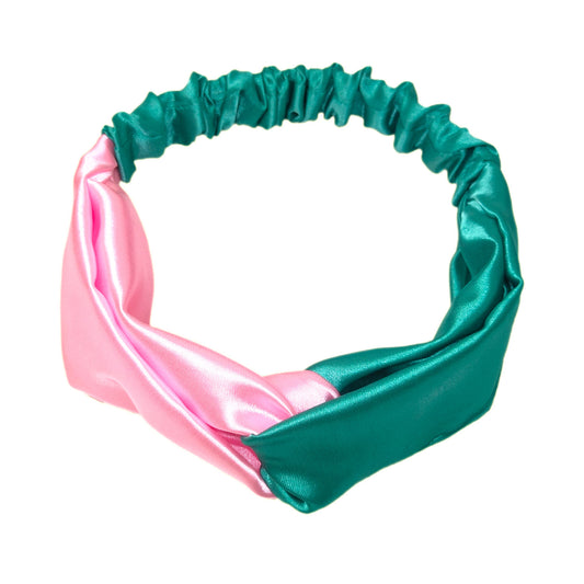 Pinkrenose Dual Tone Satin Headband (29-04)