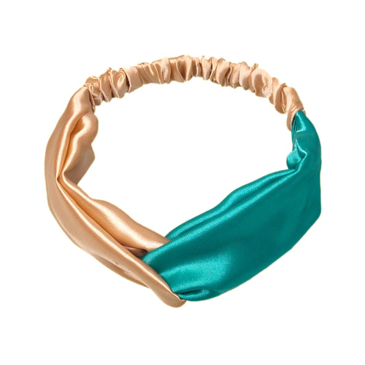 Daffonese Dual Tone Satin Headband (29-06)