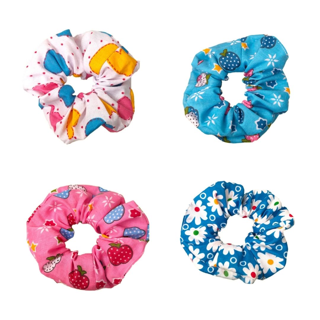 Scrunchies Combo for Summer (15-15 Scrunchies)