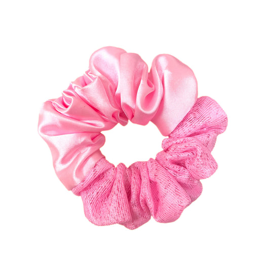 Baby Pink Dual Tone Scrunchie (31-08 Scrunchie)
