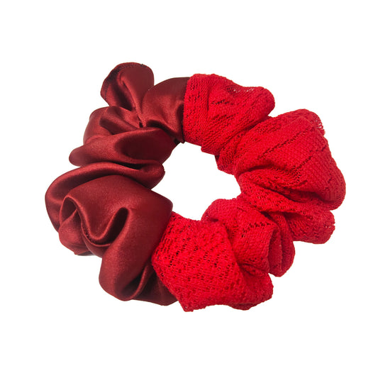 Scarlet Dual Tone Scrunchie (31-11 Scrunchie)