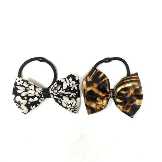 Combo of 2 Bow Hair Tie - (35-07)