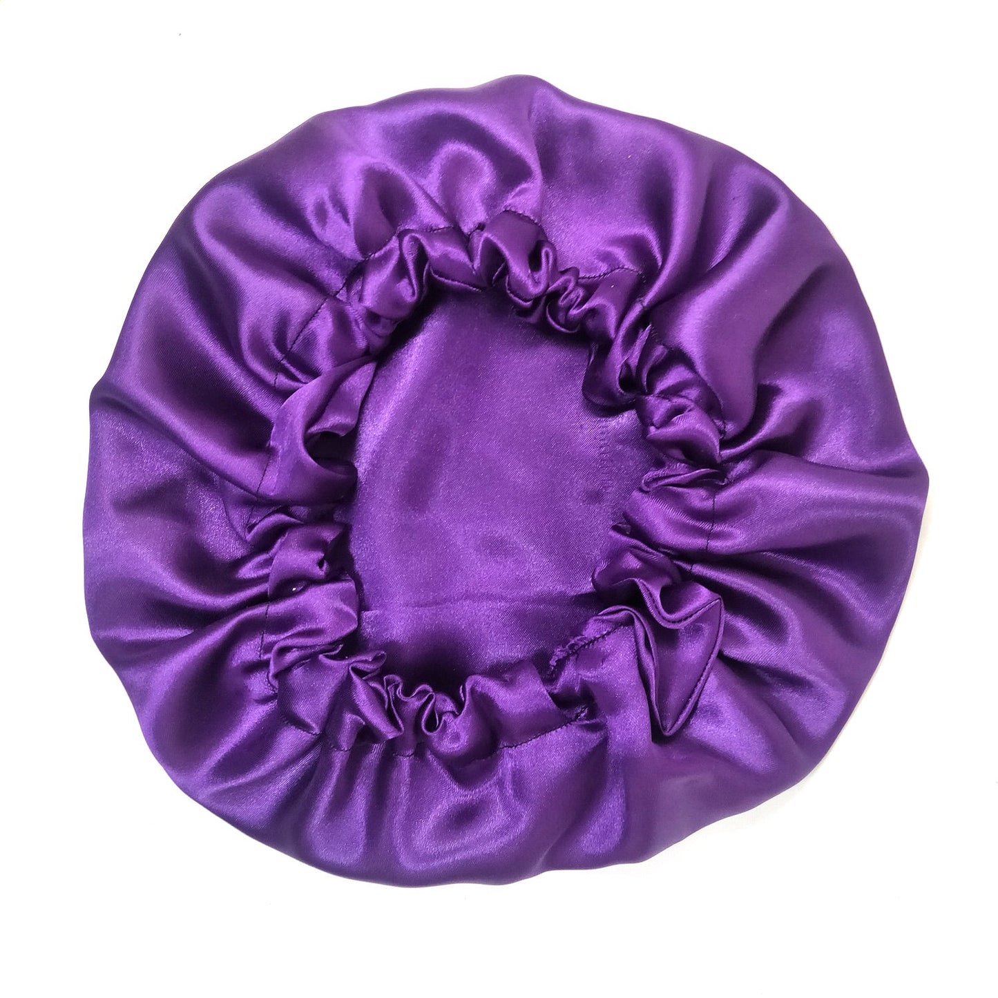 Anokhi Ada Handmade Satin Hair Bonnet Sleep Cap (36-01,Purple)