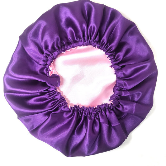 Anokhi Ada Handmade Dual Sided Satin Hair Bonnet Sleep Cap (36-06)