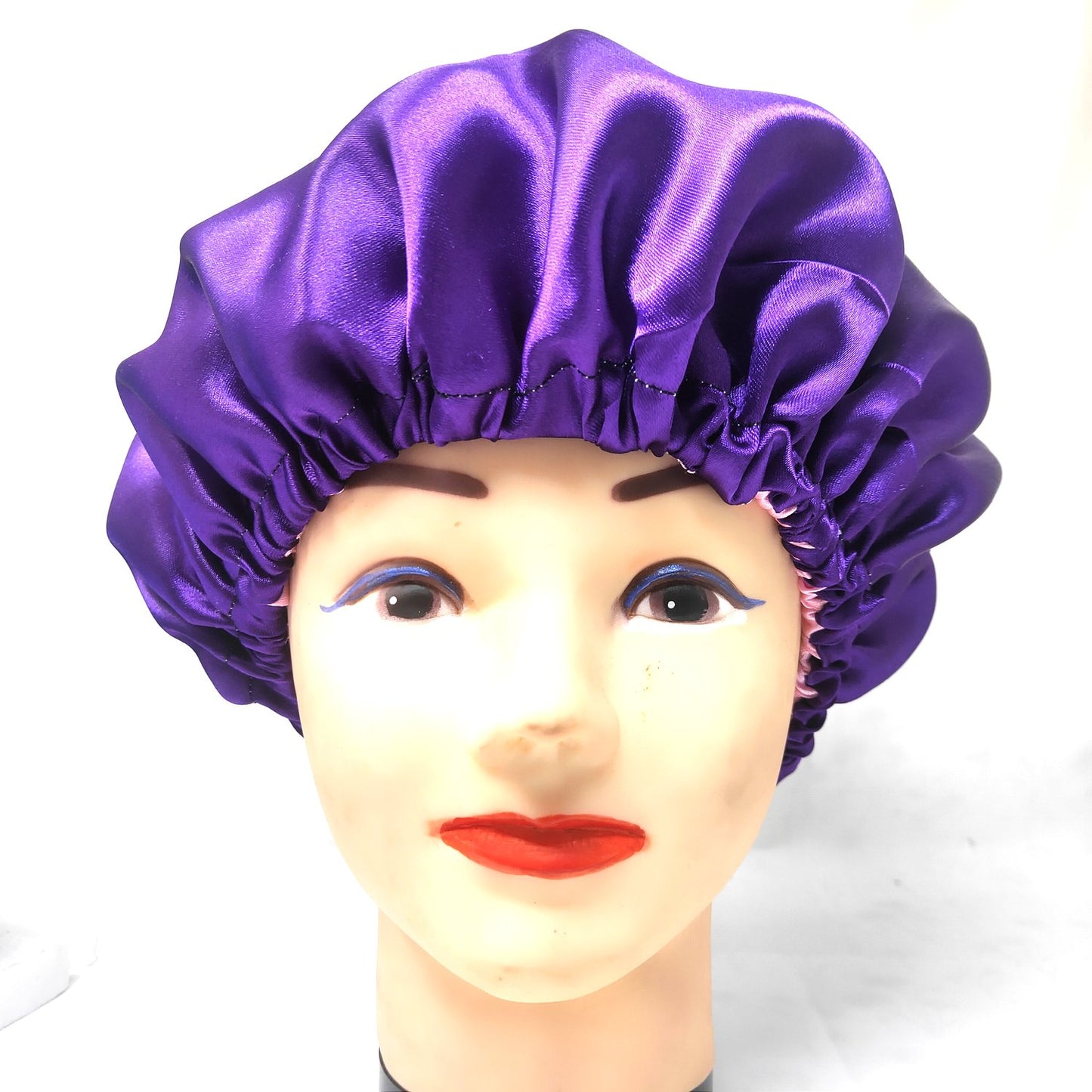 Anokhi Ada Handmade Dual Sided Satin Hair Bonnet Sleep Cap (36-06)