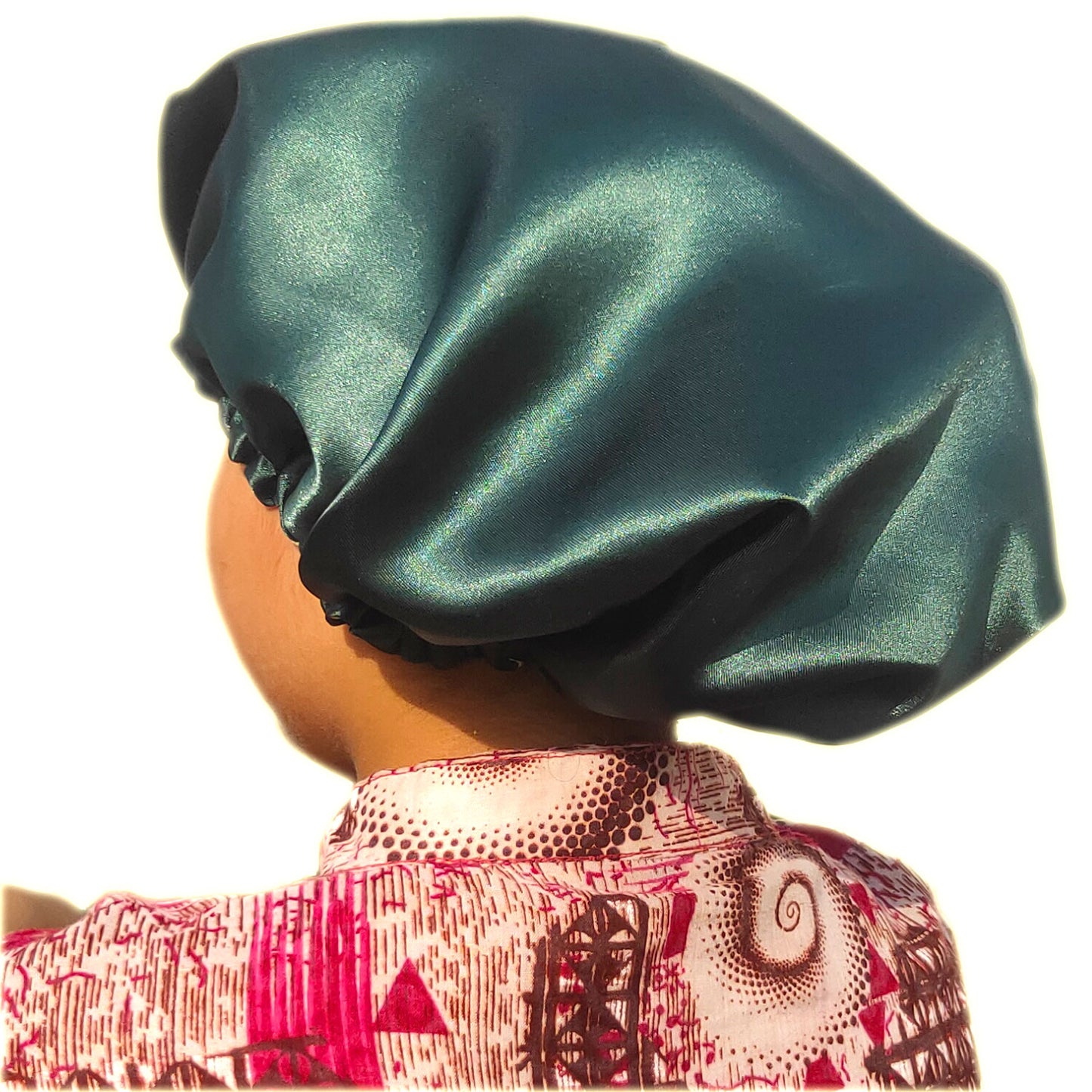 Anokhi Ada Handmade Dual Sided Satin Hair Bonnet Sleep Cap (36-10)