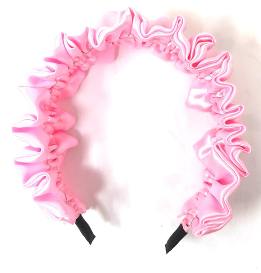 Baby Pink Scrunch Headband  (37-02)