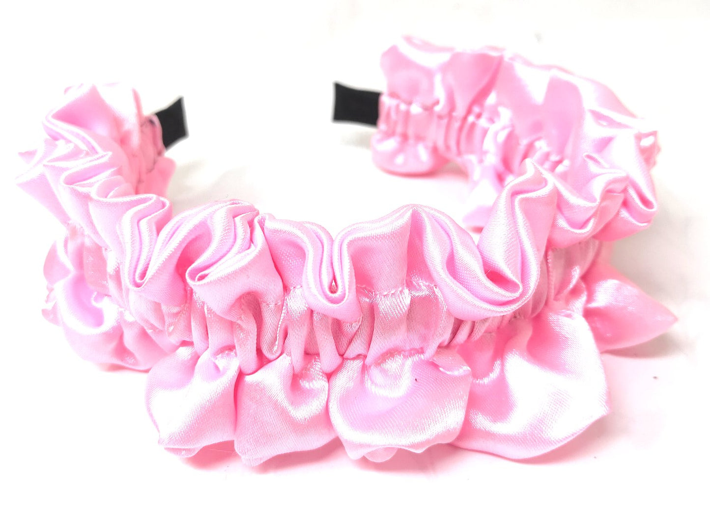 Baby Pink Scrunch Headband  (37-02)