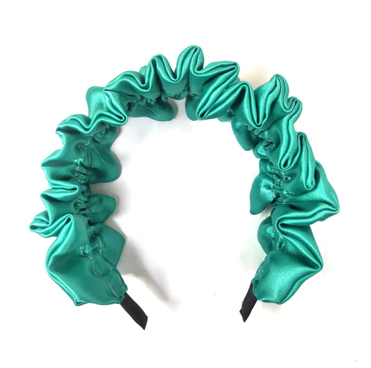 Veronese Green Scrunch Headband  (37-04)