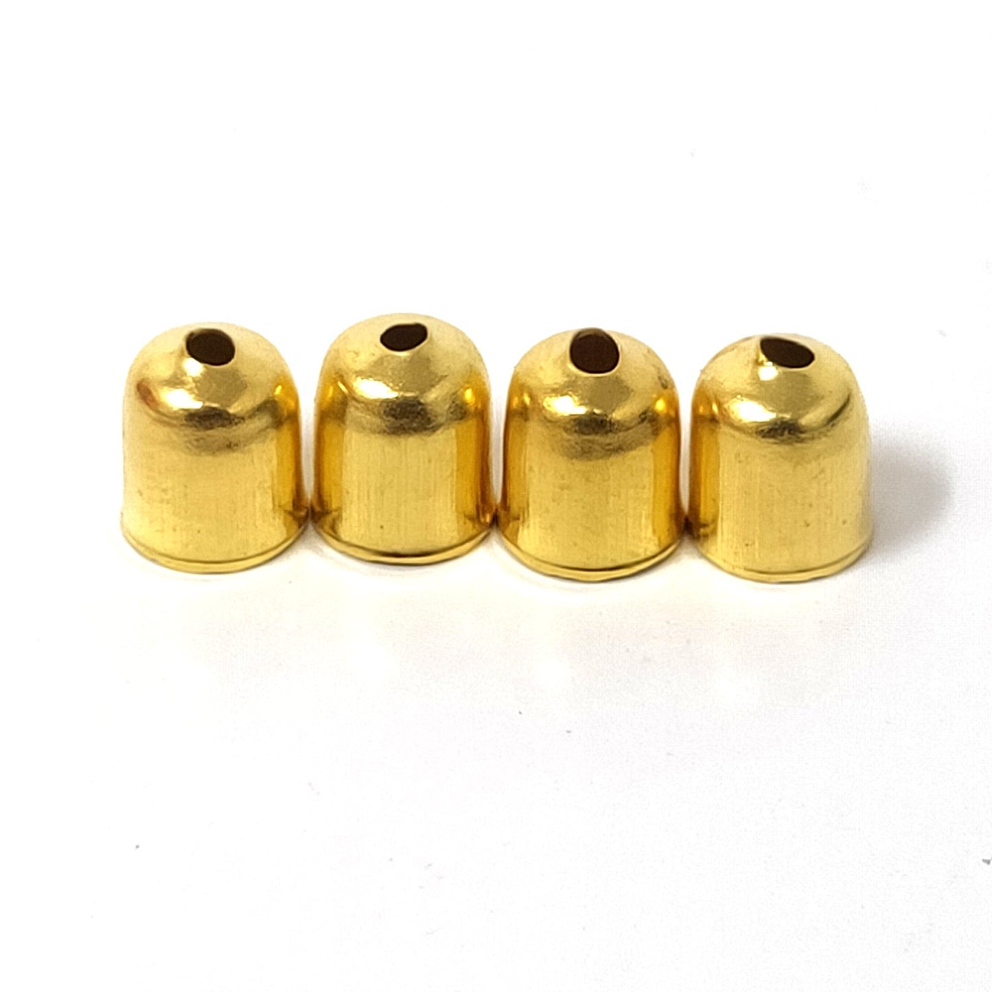 8 mm Golden Tassel Cap for Making Earrings (100 Pcs ) - 96-22