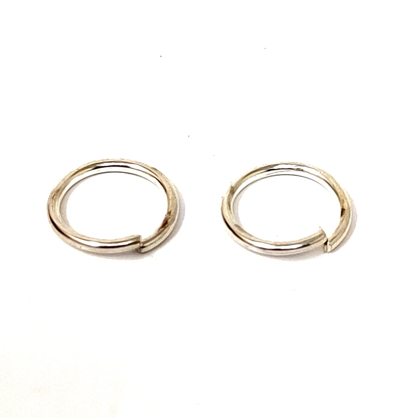 6mm Silver Jump Rings for Making Earrings and Jewellery (100 Pcs) - 96-24