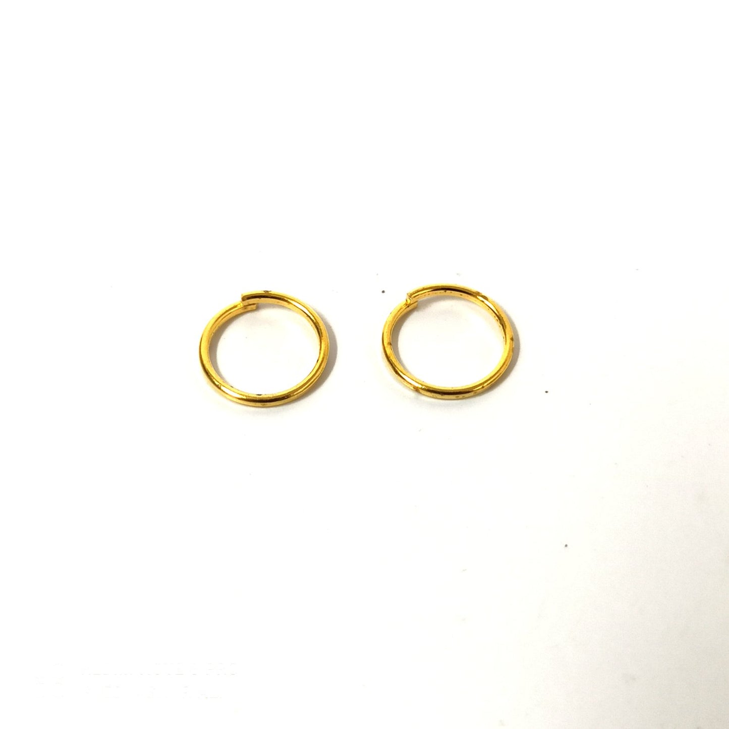 6mm Golden Jump Rings for Making Earrings and Jewellery (100 Pcs) - 96-34