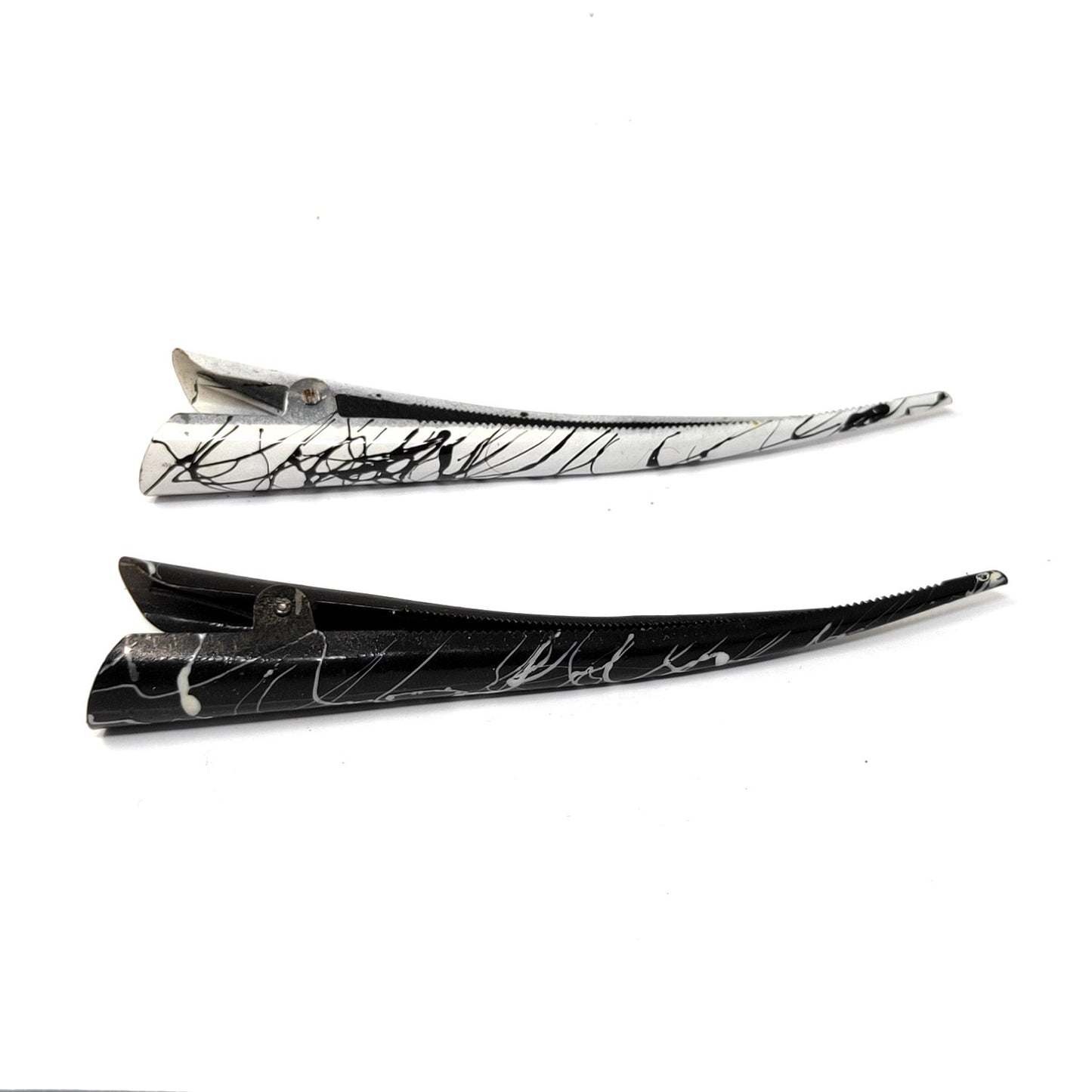 Anokhi Ada Large Metal Alligator Hair Clip for Girls and Women (Set of 2 Hair Clips)