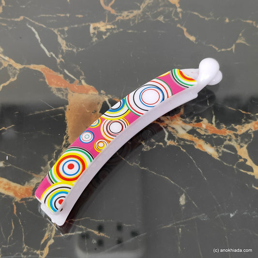 Textured Banana Hair Clip for Girls & Woman (98-22d Banana Hair Clips)