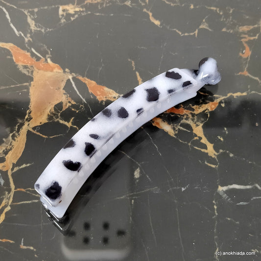 Tiger Print Banana Hair Clip for Girls & Woman (98-23c, Banana Hair Clips)