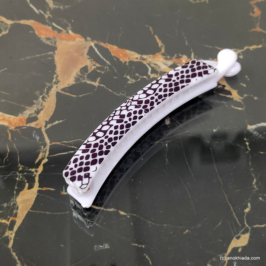 Textured Banana Hair Clip for Girls & Woman (98-24e Banana Hair Clips)