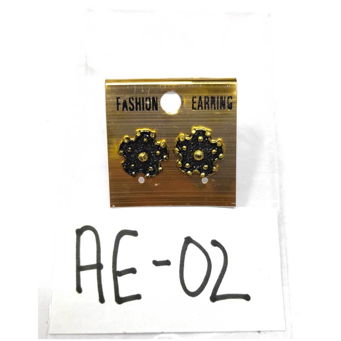 Anokhi Ada Metal Studs Earrings for Girls and Women ( Copper )-AE-02