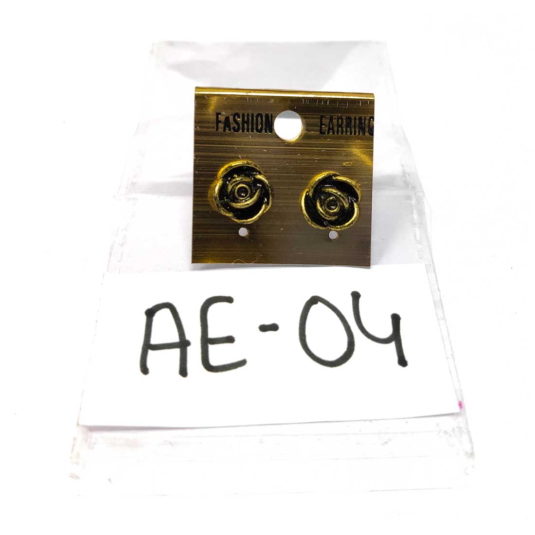 Anokhi Ada Metal Studs Earrings for Girls and Women ( Copper )-AE-04
