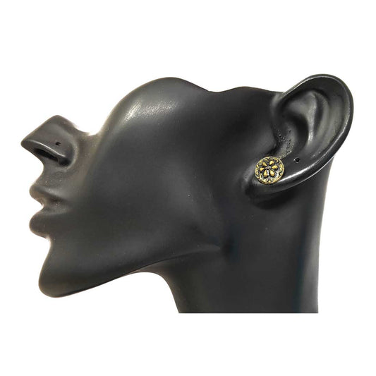Anokhi Ada Metal Studs Earrings for Girls and Women ( Copper )-AE-06