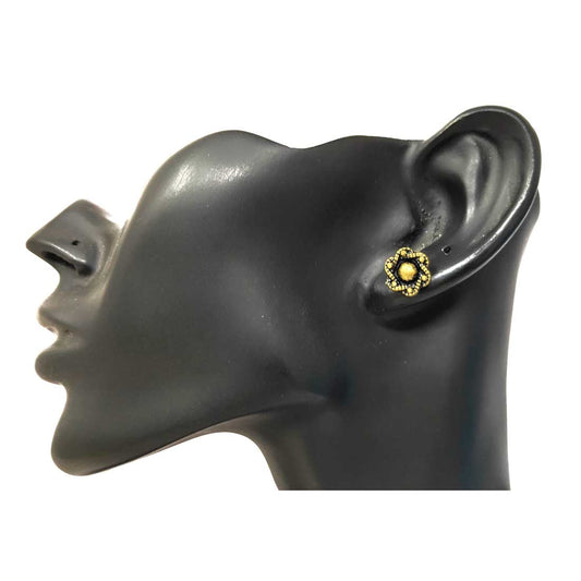 Anokhi Ada Metal Studs Earrings for Girls and Women ( Copper )-AE-07